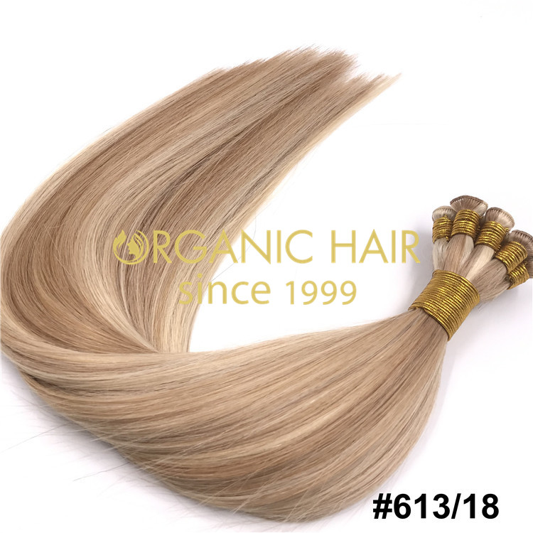Piano color  hand tied weft without shedding or tangling H244